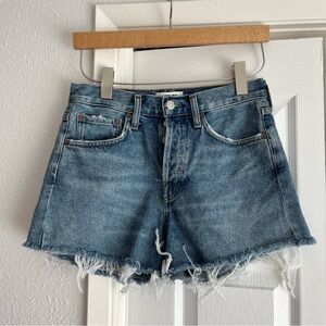 Agolde Blue Jean Shorts